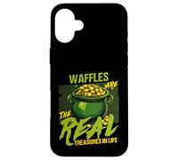 Waffles Are The Real Treasures In Life Case for iPhone 16 Plus
