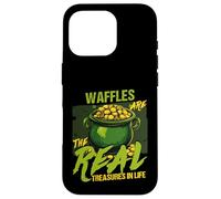 Waffles Are The Real Treasures In Life Case for iPhone 16 Pro