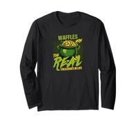 Waffles Are The Real Treasures In Life Long Sleeve T-Shirt