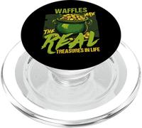 Waffles Are The Real Treasures In Life PopSockets PopGrip for MagSafe