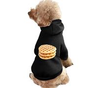 Waffles Fashion Pet Hoodies Breathable Classic Longsleeve Cats Dog Sweatshirt Clothes Outfit