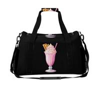Waffles Trendy Duffle Bag for Travel Large Capacity Lightweight Carry on Halfday Weekender Bags