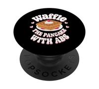 Waffles Waffle The Pancake With Abs PopSockets Adhesive PopGrip