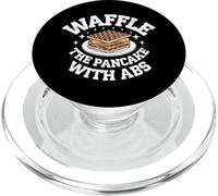 Waffles Waffle The Pancake With Abs PopSockets PopGrip for MagSafe