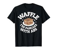 Waffles Waffle The Pancake with Abs Value Graphic T-Shirt