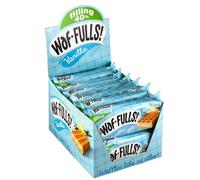 WafFULLS! Vanilla Waffles (12x 50g) - Soft Waffle Sandwich Breakfast Snacks Ready to Eat Snack for Kids Vanilla Flavour Chocolate Bars Individually Wrapped Waffles Snacks Bulk