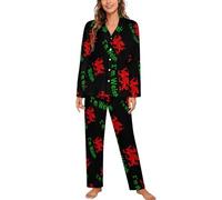 WAFICAC I'm Welsh Pajamas for Women Long Sleeve Pjs Sets 2 Pieces Button Loungewear Fall Sleepwear