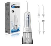 WAFLOO Cordless Water Flosser, 4 Modes Portable, 300ML Tank,4 Tips