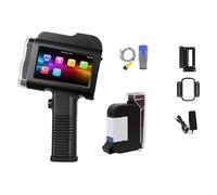 WAFOHSR 10cm Handheld Inkjet Printer Small Logo Two-dimensional Code Assembly Line Large Font Maptrademark Easy To Use(1.27cm 3.0)