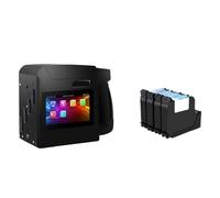 WAFOHSR 10cm Handheld Inkjet Printer Small Logo Two-dimensional Code Assembly Line Large Font Maptrademark Easy To Use(10 cm watermanship)