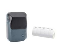 WAFOHSR B1 Pocket Label Maker Machine Mini Thermal Label Printer BT All In One Price Study Sticker Printer With Various Paper Easy To Use(Add 5 Rolls)