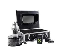 WAFOHSR Fish Finder 9inch Underwater Fishing Camera Wide Viewing 1000TVL HD With 36pcs Lights Night Vision Video Camcorder High Definition Imaging(100m-DVR)