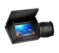WAFOHSR Fish Finder LCD 4.3 Inch Display Underwater 220° Fishing Camera Waterproof IPS 1080P 9 Hours Endurance Night Vision High Definition Imaging(Sensor Size 20m)
