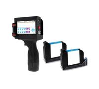 WAFOHSR Handheld Portable Printer Touch Screen QR Code Printer For Wood Plastic Metal Glass Food Package Date QR Code Printing Machine Easy To Use(Package 2)