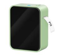 WAFOHSR Mini Label Printer P15 With 3PK Label Sticker 12 * 40mm Wireless Bluetooth Labeling Machine Adhesive Portable Thermal Printer Easy To Use(Green Set 1)