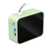 WAFOHSR Portable Label Maker P15 Thermal Label Printer Bluetooth Mini Labeling Machine Adhesive Sticker Printer Easy To Use(Green)