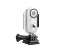 WAFOHSR Small Sport Action Camera ABS Loop Recording 120 Degree Wide Angle Maximum Support 256GB 8MP 4K High Resolution(White)