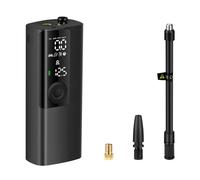 WAFOHSR Smart Bike Electric Inflator Pump 12V Car Air Compressor Tyre Cordless Tire For Balls Swimming Ring Easy To Use(B)