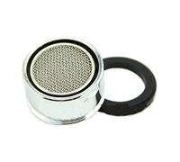 WAFOHSR Water Saving Kitchen Faucet Tap Aerator Chrome Male/Female Nozzle Sprayer Filter Easy Installation(White)