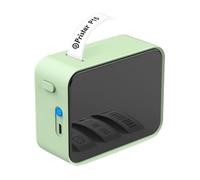 WAFOHSR Wireless Bluetooth Label Printer Portable Thermal Printer Labeling Machine Mini Label Maker P15 Sticker Easy To Use(Green-3PK Clear)