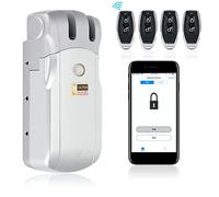 Wafu 010 Tuya WiFi Smart Keyless Remote Door Lock: Invisible Touch Design enhances Security; Powered by 2xAA Batteries; Suitable for Home and smart Home Applications.