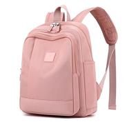 Wafybsre Backpack for Women Small, Mini Lightweight Nylon Stylish Travel Backpack Purse Shoulder Bag Cute Day Pack (Pink)