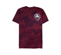 Wage War - Hounds Red/Black Tie Dye - T-Shirt - black - L - 100% Organic Cotton L