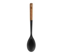 WAGENSTEIGER Silicone Cooking & Serving Spoon: Multi-Purpose Cooking Tool for Basting Serving Scooping Scraping Mixing Basting, Non-stick Cookware Safe, Wooden Handle Design