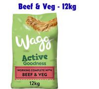 Wagg Active Goodness Complete Dry Adult Dog Food For All Working Dog Breeds UK