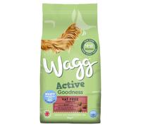 Wagg Active Goodness Vat Free Complete Rich in Beef&Veg 2kg(pack of 4)