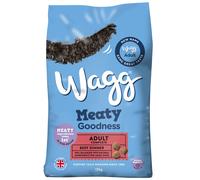 Wagg Meaty Goodness Adult Dog Food Beef Dinner - 2kg