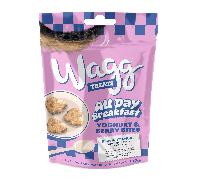 Wagg All Day Breakfast Yoghurt and Berry Bites Dog Treats - 100g