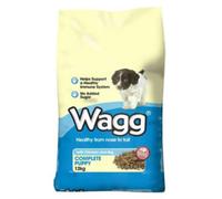 Wagg Complete Puppy Dry Dog Food Turkey & Rice 12kg - For Growing Puppies