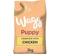 Wagg Complete Puppy Dry Dog Food Turkey & Rice 2kg (Pack of 6) - For Growing Puppies