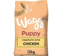 Wagg Complete Puppy Dry Dog Food Turkey & Rice 12kg - For Growing Pupp
