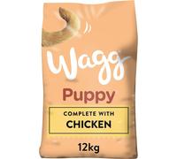 Wagg Complete Puppy Dry Dog Food Turkey & Rice 12kg - For Growing Puppies