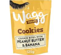 Wagg Peanut and Banana Cookie Dog Treats - 125g