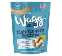 Wagg Fish Fingers and Chips Dog Treats - 125g