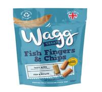 Wagg Fish Fingers & Chips Treats 125G (Pack Of 7)