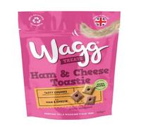 Wagg Ham With Cheese Toastie Treats 125G (Pack Of 7)