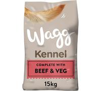 Wagg Kennel Beef and Veg Complete Dry Dog Food, 15 kg