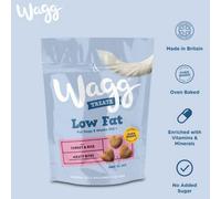 Wagg Low Fat Meaty Bites With Turkey & Rice Dog Treats 125g