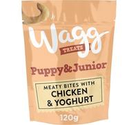Wagg Puppy & Junior Meaty Bites with Chicken & Yoghurt - 120g