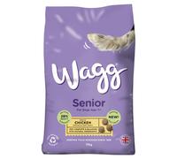 Wagg Senior Complete Dry Dog Food Chicken & Rice 15kg - 28% Meaty Ingredients