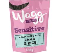 Wagg Sensitive Meaty Bites Lamb & Rice Dog Treats 125g (Pack of 7) - O