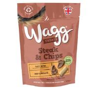 Wagg Steak & Chips Dog Treats - Size: 125g - Treats for Dogs