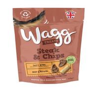 Wagg Steak & Chips Treats 125G (Pack Of 7)