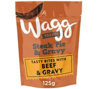 Wagg Steak Pie With Gravy Treats 125G (Pack Of 7)