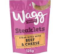 Wagg Steaklets Meaty Dog Treats - 125g