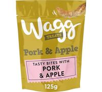 Wagg Tasties Tasty Bites Pork & Apple Dog Treats 125g (Pack of 7) - Oven Baked